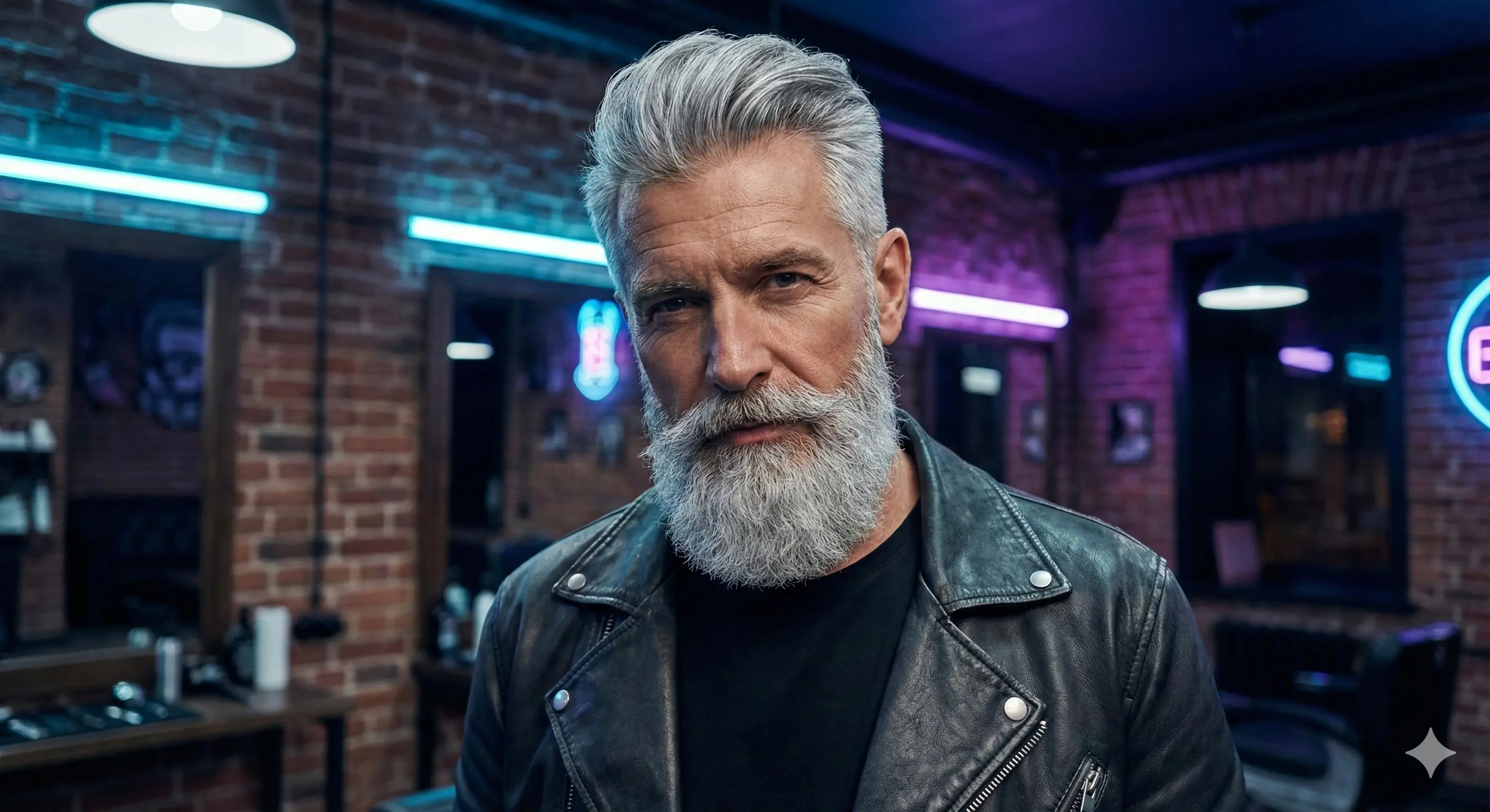 שיער כסוף לגבר