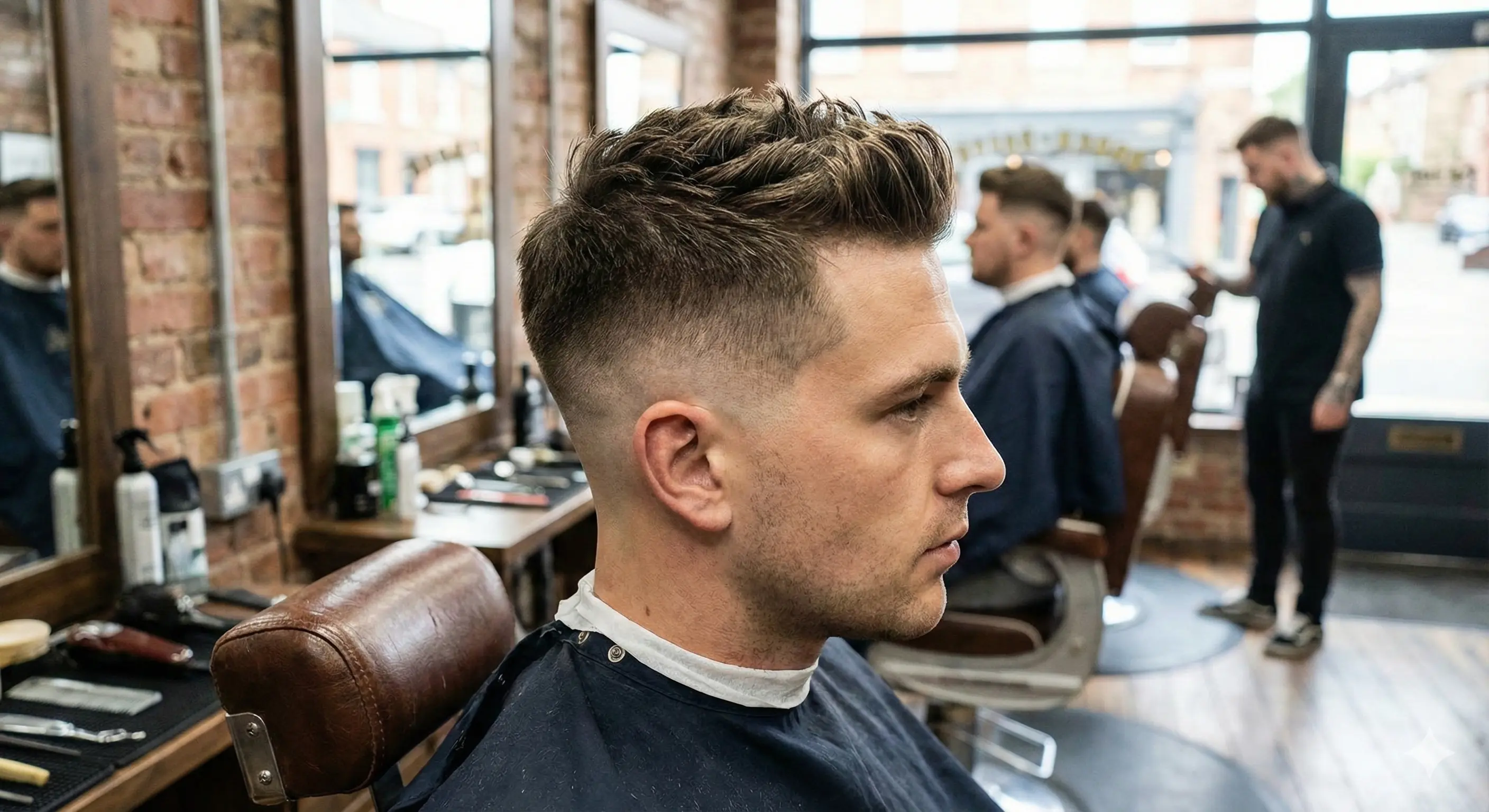 תספורת פייד אורבנית לגבר