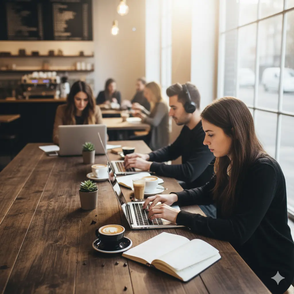 אווירה בבית הקפה 2