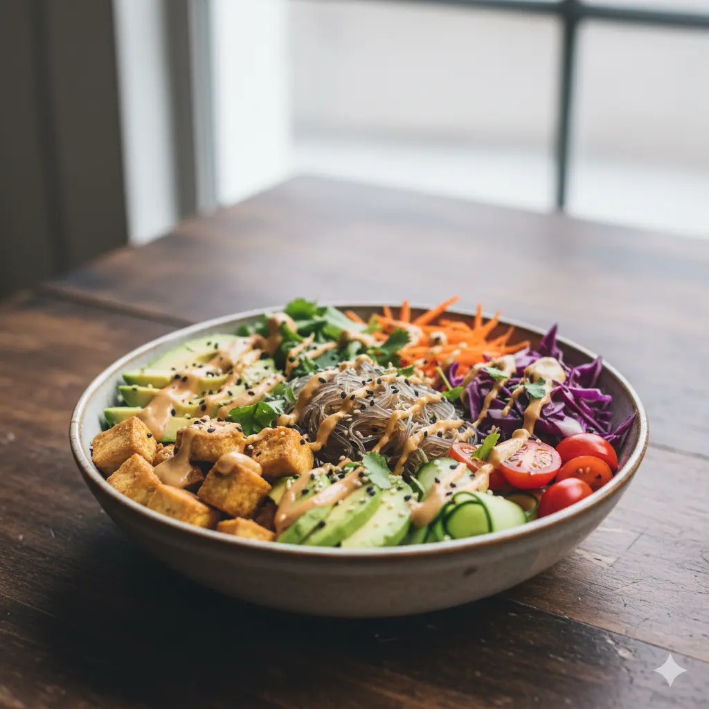 קערת בודהה בול צבעונית