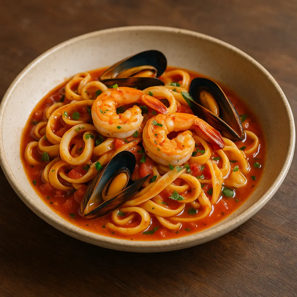 פסטה פירות ים