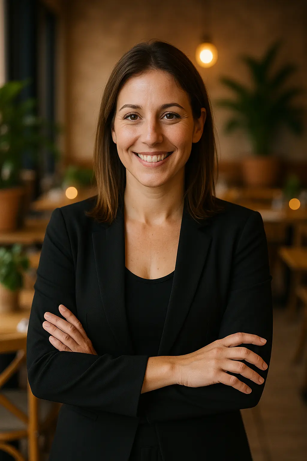 תמונת מנהלת המסעדה דנה