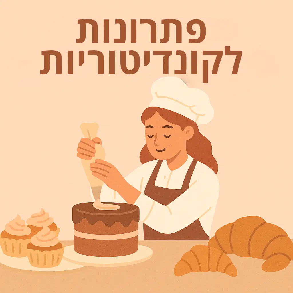 פתרונות לקונדיטוריות