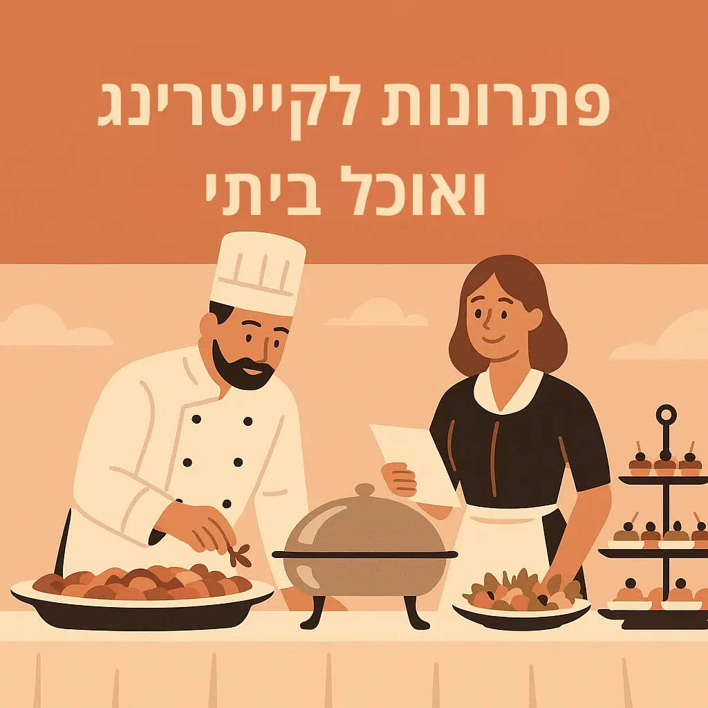פתרונות לקייטרינג ואוכל ביתי