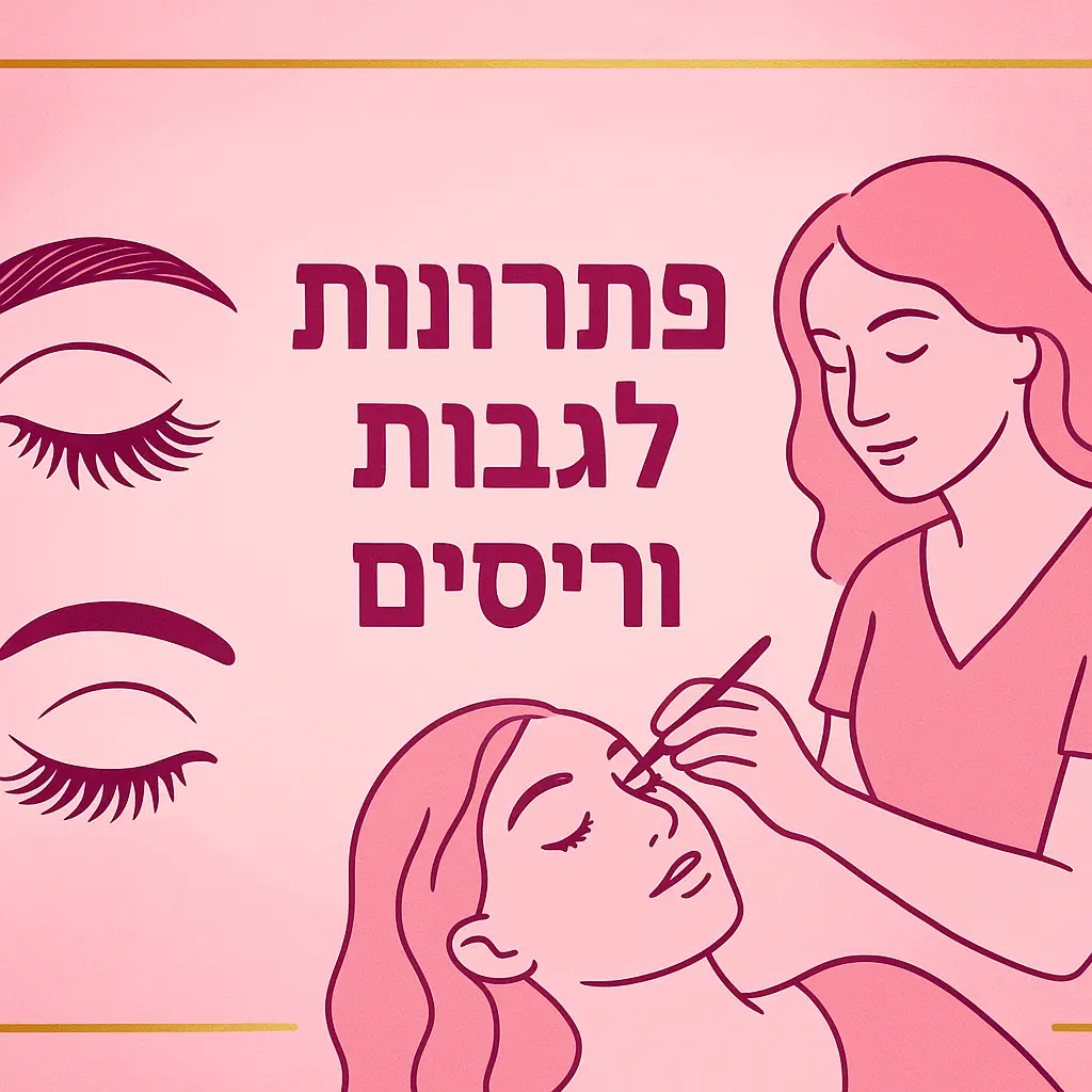 פתרונות לגבות וריסים