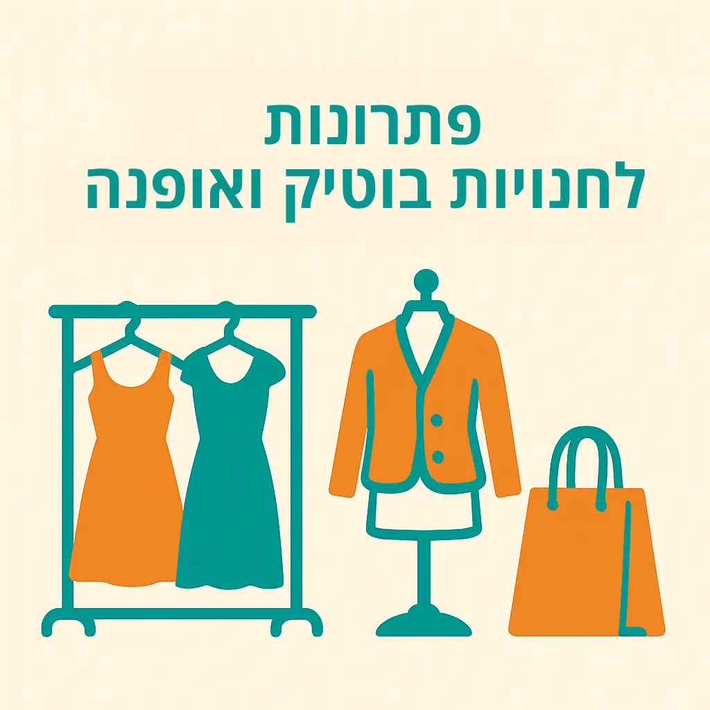 פתרונות לבוטיק ואופנה